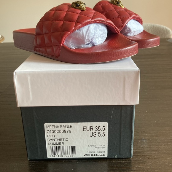 KURT GEIGER MEENA EAGLE SANDALS - Picture 2 of 5
